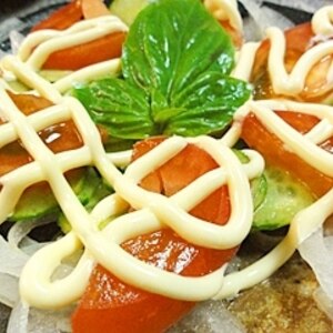 手軽で美味しい夏野菜サラダ